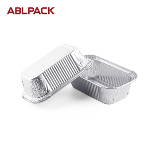 1350ml/1800ml/1150ml Restaurant argent à <span class=keywords><strong>emporter</strong></span> feuille d'aluminium plaque de récipient <span class=keywords><strong>pour</strong></span> l'emballage de restauration rapide - Product Image 6