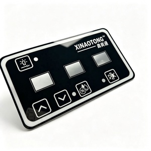 Panel de Control de Temperatura y Humedad Personalizado OEM, Adhesivo de PVC/PET para Pantalla de Membrana, Impreso - Product Image 1