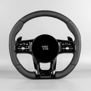 <span class=keywords><strong>Volant</strong></span> en cuir personnalisé YZ adapté aux <span class=keywords><strong>Mercedes</strong></span> Benz AMG GT W167 W809 204 C63 W212 W218 W207 W172 W205 - Product Image 1