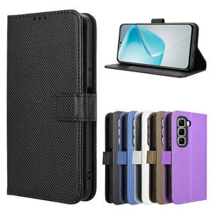 เคสโทรศัพท์ฝาพับหนัง PU ลายกระเป๋าสตางค์เพชรสุดหรูสำหรับ Infinix Hot 50 Pro + 4G - Product Image 6