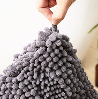 Chenille tapis de salle de bain tapis Extra épais absorbant antidérapant Shaggy tapis de bain rayé doux en peluche lavage en Machine tapis sec