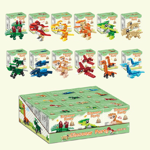 JY Nuevo Set de Bloques de Construcción Serie Mundo de Insectos, 12 Estilos Surtidos de Ladrillos de Animales y Insectos, Juguete de Rompecabezas DIY para Niños, Colección y Juego para Fiestas - Product Image 4