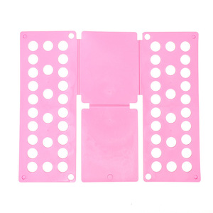 Plastico PP regolabile vestiti durevoli pieghevole bordo per adulti/bambino abbigliamento rapido piegare biancheria intima t-shirt - Product Image 5