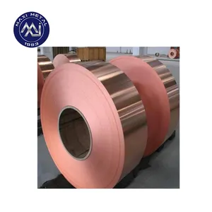 China Supplier C10100 C10200 C17200 C11000 C12000 25mm 5mm 0.02mm Copper Strip