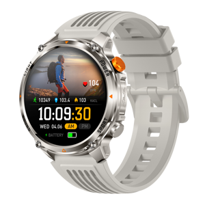 High Quality Neutral HT45 Sports Watch 1.7-Inch IPS Display Heart Rate Detection NFC GPS Navigation IP68 Waterproof Smart Watch - Product Image 1