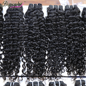 Extensions de cheveux humains vierges naturels italiens bouclés, doux et brillants, à double trame, pour femmes, usage quotidien - Product Image 3