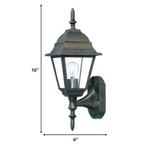 HMS 12W ha condotto il braccio oscillante per esterni luce da parete marrone antico IP65 impermeabile alimentazione solare colore bianco caldo acciaio inossidabile E27 - Product Image 6