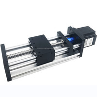 GGP SFU1610 Travel 100mm Stage A Module de moteur linéaire Actionneurs linéaires électriques Vis à billes Rails de guidage linéaire