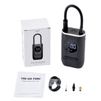 Pompe à air intelligente numérique multifonction Portable pour voiture mini VTT vélo main pneu pompe à pression d'air