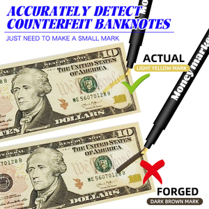 Bolígrafo <span class=keywords><strong>detector</strong></span> de dinero falsificado, marcador de dinero, bolígrafo <span class=keywords><strong>detector</strong></span> de <span class=keywords><strong>billetes</strong></span> con punta de cincel mejorada, detecta <span class=keywords><strong>billetes</strong></span> <span class=keywords><strong>falsos</strong></span> - Product Image 3