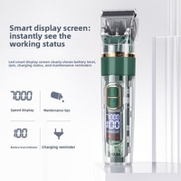 Tondeuse à poils pour animaux de compagnie en acier inoxydable, rechargeable, silencieuse, pour chats et chiens - Outil de toilettage automatique sûr et facile à utiliser, 1-3H