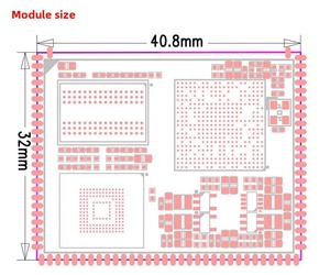 Carte de développement Allwinner H3 Core Board G812BA 6AMS avec USB quadri-canaux pour la transmission de données et d'images - Product Image 4