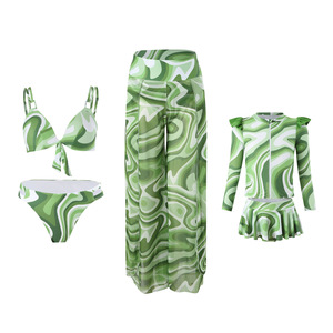 TW 2024 vente en gros nouveau <span class=keywords><strong>maillot</strong></span> <span class=keywords><strong>de</strong></span> <span class=keywords><strong>bain</strong></span> familial Sexy Bikini trois pièces ensembles maille imprimé pantalon maman enfants <span class=keywords><strong>maillot</strong></span> <span class=keywords><strong>de</strong></span> <span class=keywords><strong>bain</strong></span> - Product Image 6