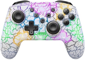 Manette <span class=keywords><strong>de</strong></span> jeu GAMINJA avec lumière RGB, contrôleur <span class=keywords><strong>de</strong></span> jeu à six axes, gyroscope sans fil BT, manette <span class=keywords><strong>de</strong></span> jeu pour Nintendo Switch/<span class=keywords><strong>PC</strong></span>/P3 - Product Image 2