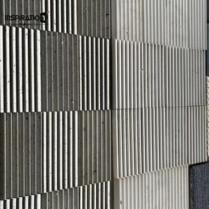<span class=keywords><strong>Panneau</strong></span> en béton texturé cuir, <span class=keywords><strong>panneau</strong></span> en ciment à grain doux, <span class=keywords><strong>imitation</strong></span> cuir pour la conception de murs intérieurs de luxe - Product Image 4