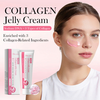 Crème Visage Raffermissante et Hydratante au Collagène Triple PDRN et ADN de Sodium, 50ml, OEM/ODM, Soin de la Peau