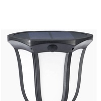 Lampe torche solaire led rechargeable OEM, éclairage d'extérieur, idéal pour un jardin, lumens