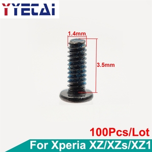 YYT – vis de fixation pour carte mère, 100 pièces/lot, vis de fixation du cadre intermédiaire pour <span class=keywords><strong>Sony</strong></span> Xperia XZ / XZs / XZ1 <span class=keywords><strong>F8332</strong></span>/31 G8231/32 G8341/42 - Product Image 1