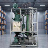 Machine industrielle de fabrication de glace en tubes creux Haiyue de 15 tonnes, refroidie par air/eau, pour l'alimentation - Fournisseur chinois