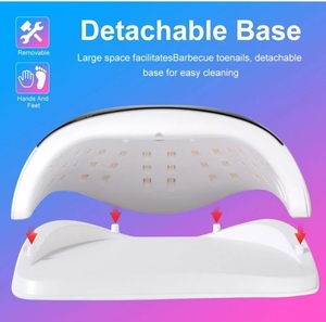 Lampe à ongles professionnelle 48W, sécheuse de vernis gel UV LED, appareil de photothérapie, équipement d'amélioration des ongles, vente en gros - Product Image 4