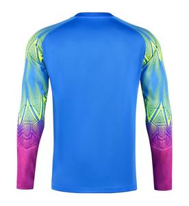 Nuova <span class=keywords><strong>Maglia</strong></span> da <span class=keywords><strong>Portiere</strong></span> per Adulti, Kit Uniforme Traspirante da Uomo a Maniche Lunghe, Leggera e ad Asciugatura Rapida con Logo Digitale - Product Image 3