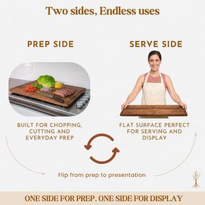 Planche à découper extra large pliable pour cuisinière, double face, pliable, pour nouilles, charcuterie et protection d'évier - Product Image 4