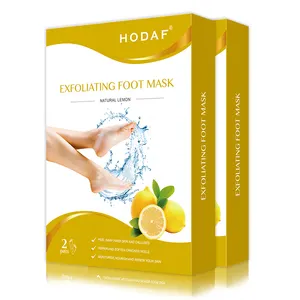 HODAF Foot Peel Mask For Dry Cracked Feet With Natural Ingredients