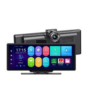 Cámara para Coche 4G con Doble Lente 1080P, Android 10, WiFi, GPS de 10.26 Pulgadas, Monitor de Estacionamiento 24h, Espejo Retrovisor con Grabador de Video - Product Image 1