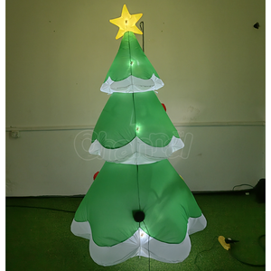 Árbol <span class=keywords><strong>de</strong></span> <span class=keywords><strong>Navidad</strong></span> Inflable <span class=keywords><strong>con</strong></span> Luces, Árbol <span class=keywords><strong>de</strong></span> <span class=keywords><strong>Navidad</strong></span> Inflable <span class=keywords><strong>con</strong></span> Estrella en la Punta, Bastón <span class=keywords><strong>de</strong></span> <span class=keywords><strong>Caramelo</strong></span>, Decoración Navideña para Jardín Exterior - Product Image 5