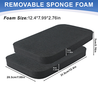 Sac de transport rigide en mousse EVA avec mousse perforée amovible pour outils, appareils photo et gadgets électroniques – Vente en gros