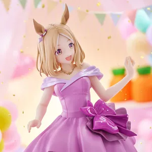 Figura Coleccionable de Anime en PVC de UmaMusume Pretty Derby <span class=keywords><strong>Narita</strong></span> Top Road Trio, Versión Vestido de Fiesta, con Licencia Oficial, en Caja Original - Product Image 4