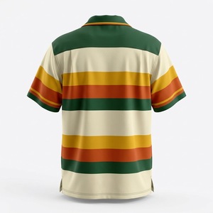 Maillot de sport décontracté en polyester pour équipe de fléchettes et de bowling, impression par sublimation personnalisée, col zippé, respirant et à séchage rapide pour homme - Product Image 3