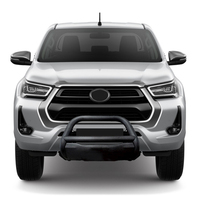 Ramasser 4x4 Ofroad Camion Pare-chocs avant en acier Barre de poussée Barre de taureau en acier-Pare-chocs avant durable pour JAC T8 O