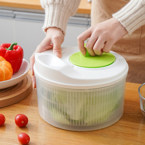 Outil de cuisine manuel multifonctionnel en plastique Laveuse de légumes <span class=keywords><strong>à</strong></span> main Sécheuse de fruits <span class=keywords><strong>Essoreuse</strong></span> de <span class=keywords><strong>salade</strong></span> pour la préparation de <span class=keywords><strong>salade</strong></span> de fruits - Product Image 1
