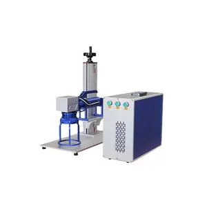 mini handheld logo printer fiber laser marking machine for metal engraving type batch mark equipment