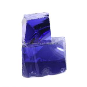 Prix de la pierre de tanzanite synthétique non coupée en gros - Product Image 2