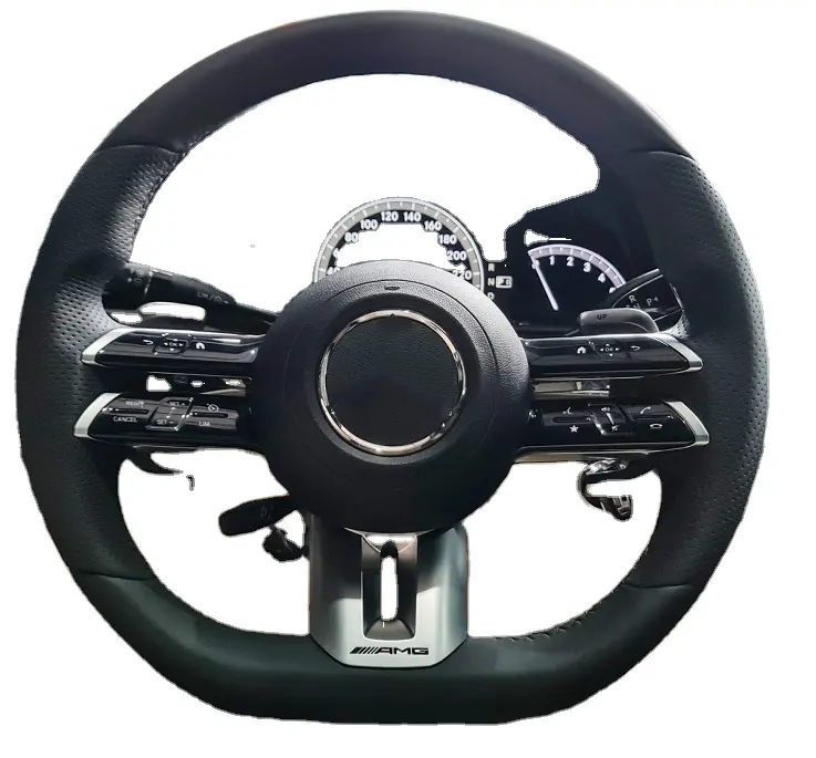 Auto Racing Car Steering Wheel Carbon Fiber Alcantara leather For Mercedes-Benz S class W221 S550 S350 Steering Wheel