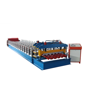 Automatic Roll Forming Color Steel Metal Profile Glazed Brick <strong>Roof</strong> Tile <strong>Making</strong> <strong>Machine</strong> - Product Image 1