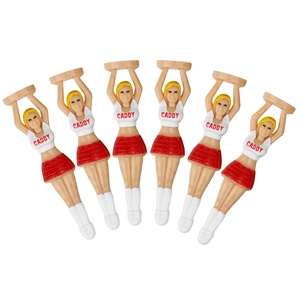 Tee de <span class=keywords><strong>Golf</strong></span> con Figura de Mujer, Creativo y Novedoso, de Plástico, Elegante - Product Image 1