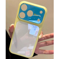 Coque de protection antichoc et étanche Collision Color pour 17 Pro Max en TPU + acrylique avec protection d'objectif et grandes fenêtres