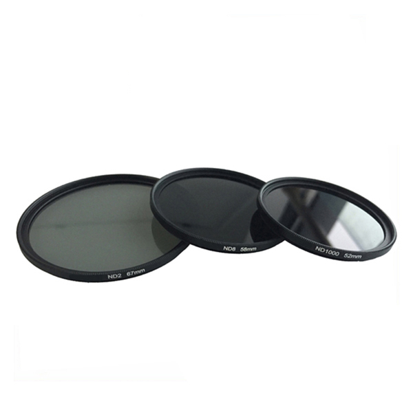 ND2 ND4 ND8 ND1000 Lens Filter 58mm Neutral Density Filter Lens Camera Filter