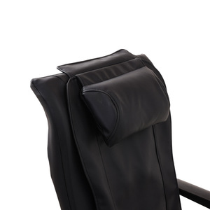 Massage Chair <b>Reclining</b> Foldable Artificial Leather Home Use Black - Product Image 2