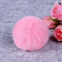 Mini pompons en fausse fourrure de lapin, assortis, multicolores, 3 cm, 4 cm, 5 cm, 6 cm, pour travaux manuels créatifs et décorations