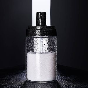 حاوية تخزين في المطبخ بزيت زجاجي للشواء طقم برطمانات توابل زجاجية منزلية - Product Image 3