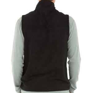 Ventes en gros de vestes sans manches de haute qualité, vêtements de sport, vestes à fermeture éclair intégrale, col montant, polaire, pour hommes - Product Image 3