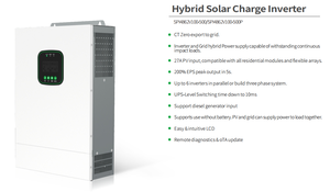 Inversor Solar Híbrido Trifásico Fuera de la Red <span class=keywords><strong>JINSUN</strong></span> de 6.2kW 48VDC con MPPT y Carga de Litio, Eficiencia >93% - Product Image 4