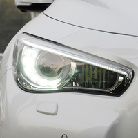 Phares LED modifiés pour Infiniti Q50L 2014-2019, phares LED DRL, clignotants, feux de route 12V