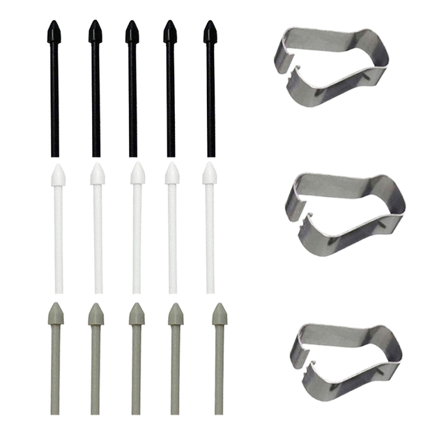 Refill Replacement Stylus Pen Nibs for for Samsung Tab S10 S9 S8 S7 S9 Ultra S6 Lite S24 S23 S22 with Removal Tool-Plastic