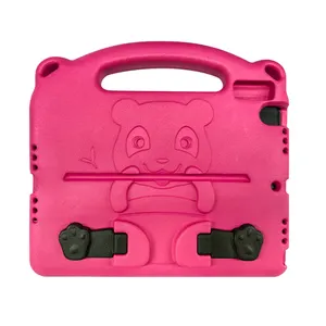 Kualitas Tinggi YANG RAMAH Anak-anak Case untuk iPad 10.2 2020 Anti-Shock Busa Tablet Case dengan Handle Berdiri