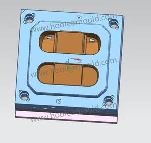 Support mural haut de gamme pour brosse à dents électrique en plastique moulé par injection, ensemble de moules pour porte-gobelet de salle de bain - Product Image 4